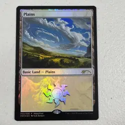 Magic The Gathering PLAINS 002/006 Land Foil Promo Magicfest 2019 MTG - Image 1