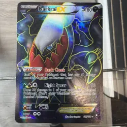 Pokemon TCG Darkrai EX Full Art Ultra Rare Holo Card 107/108 Dark Explorers - Image 1