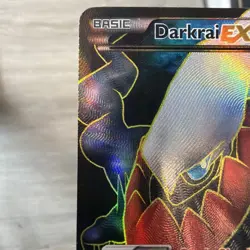 Pokemon TCG Darkrai EX Full Art Ultra Rare Holo Card 107/108 Dark Explorers - Image 3