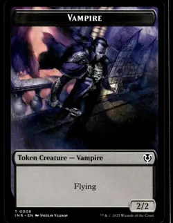 FOIL VAMPIRE 0007 VAMPIRE 0008 DOUBLe Innistrad Remastered MTG Token - Image 2