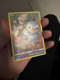 Piplup 239/236 Secret Rare Holo Sun & Moon Cosmic Eclipse Pokemon Card 2019 - Image 3