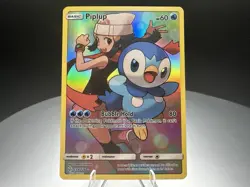 Piplup 239/236 (NM) - Sun & Moon Cosmic Eclipse - Secret Rare - Pokemon TCG - Image 1