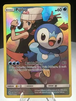 Piplup 239/236 (NM) - Sun & Moon Cosmic Eclipse - Secret Rare - Pokemon TCG - Image 3