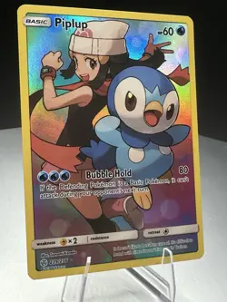 Piplup 239/236 (NM) - Sun & Moon Cosmic Eclipse - Secret Rare - Pokemon TCG - Image 4
