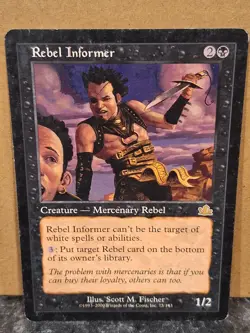 Rebel Informer - Prophecy - Magic the Gathering MTG Nice! - Image 1