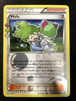 Wally RC27/RC32 Uncommon Generations Pokemon Holo LP - Image 1