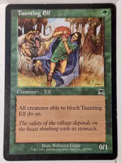Taunting Elf - Onslaught - Magic the Gathering MTG Nice! - Image 1