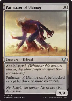 MTG Pathrazer of Ulamog Normal NM Commander Masters Magic 4 - Image 1