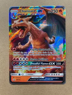Pokemon Card TCG Charizard GX SM195 Holo Black Star Promo Card 2016 - Image 1