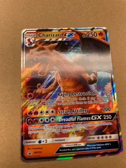 Pokemon Card TCG Charizard GX SM195 Holo Black Star Promo Card 2016 - Image 3