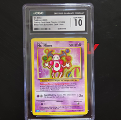 The Pokemon Company CGC 10 Mr. Mime 013/034 TCG Classic Holo English 50 HP - Image 1