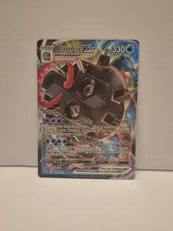 Pokemon TCG Blastoise VMAX SWSH103 Sword & Shield Promo Holo Card NM - Image 1