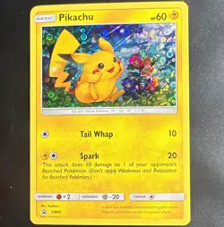 Pikachu SM86 SM Promo Holo Pokemon TCG Card 2017 English 60 HP Basic - Image 1