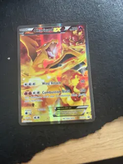Pokemon TCG Charizard EX XY121 XY Holo Promo Card English 180 HP Basic - Image 1