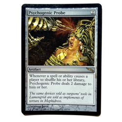 Psychogenic Probe FOIL VLP Mirrodin Rare MTG See Photos Magic the Gathering - Image 1
