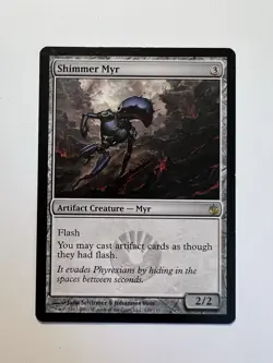 Shimmer Myr - MTG Mirrodin Besieged - NM - Image 1