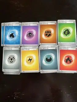 Pokemon TCG 695 Energy Card Bulk Lot Bundle Shiny Holos, Special Energy Cards - Image 1