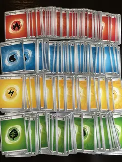 Pokemon TCG 695 Energy Card Bulk Lot Bundle Shiny Holos, Special Energy Cards - Image 2