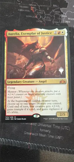 MtG Aurelia Exemplar of Justice Promo - Image 1