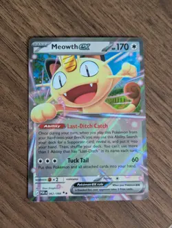 Pokemon TCG Meowth EX Perfect Order Card 062/088 (Double Rare) Near Mint - Image 1