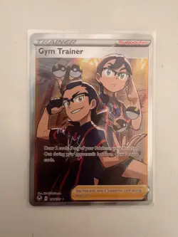 Pokemon TCG Gym Trainer (Full Art) Silver Tempest 191/195 Holo Ultra Rare - Image 1