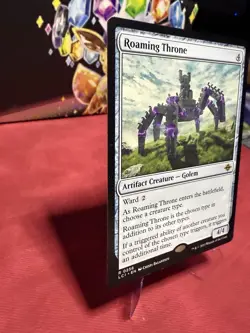 Magic: The Gathering Roaming Throne Artifact Creature Golem - Image 2