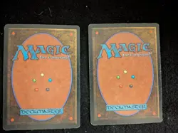 2x Merchant Scroll Homelands MTG - Moderate Play - Actual Photos - Image 2