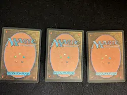 3x Chain of Vapor Onslaught MTG - Light Play - Actual Photos - Image 2