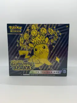 Pokemon TCG Scarlet & Violet Surging Sparks Factory Sealed Elite Trainer Box - Image 1