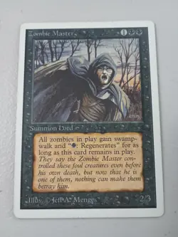 MTG Zombie Master Unlimited English Magic the Gathering MP - Image 1