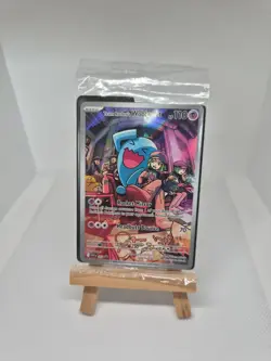 Pokemon TCG Team Rocket's Wobbuffet 203 Black Star Promo Sealed Destined Rivals - Image 1