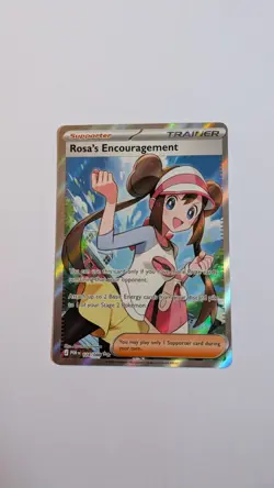 Rosa's Encouragement 114/088 Fully Art Trainer Perfect Order Mint Condition - Image 1