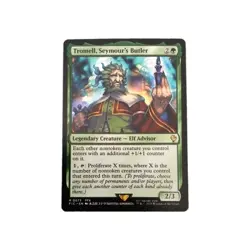MTG - TROMELL, SEYMOUR'S BUTLER - Final Fantasy magic the gathering rare - Image 1
