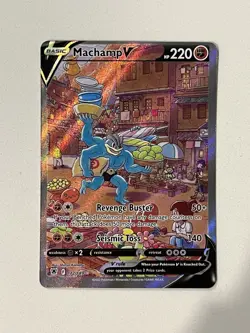 Pokemon TCG Machamp V 172/189 Astral Radiance Ultra Rare Alt Art Pack Fresh - Image 1