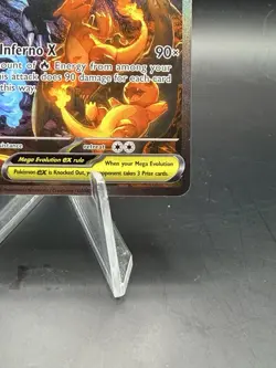 Pokemon TCG Mega Charizard X EX 125/094 Phantasmal Flames Holo English 360 HP - Image 5