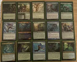 Budget Casual MTG Commander Deck Blue Green Lands W Nicanzil, Current Conductor - Image 2