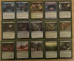 Budget Casual MTG Commander Deck Blue Green Lands W Nicanzil, Current Conductor - Image 3