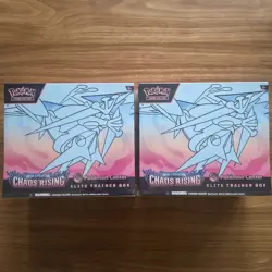 2 x Pokemon Chaos Rising PKC ETB Pokemon Center Elite Trainer Box (Sealed) - Image 1