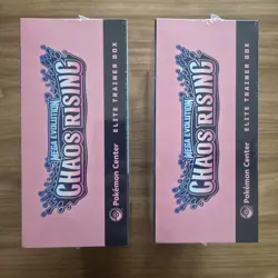2 x Pokemon Chaos Rising PKC ETB Pokemon Center Elite Trainer Box (Sealed) - Image 2