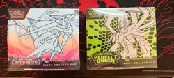 Pokemon Center ETB Lot X 2 Chaos Rising & Perfect Order Elite Trainer Box Sealed - Image 1