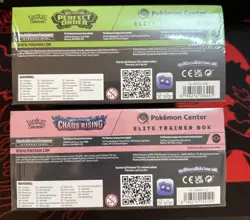 Pokemon Center ETB Lot X 2 Chaos Rising & Perfect Order Elite Trainer Box Sealed - Image 4