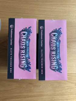 2x Pokemon TCG: Chaos Rising Pokemon Center Elite Trainer Box ETB - Image 3