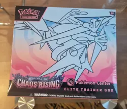 Pokemon Center Chaos Rising Elite Trainer Box ETB Brand New & Sealed - Image 1