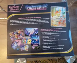 Pokemon Center Chaos Rising Elite Trainer Box ETB Brand New & Sealed - Image 3