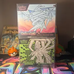 Pokemon Center Perfect Order & Chaos Rising ETB New And Sealed - Image 1