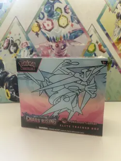 Pokemon Center Chaos Rising Elite Trainer Box ETB Factory Sealed - Image 1