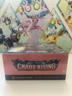 Pokemon Center Chaos Rising Elite Trainer Box ETB Factory Sealed - Image 2