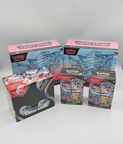 Sealed Chaos Rising Pokemon Center Bundle 1x Booster Box, 2x Bundles, 2x PC ETB - Image 1