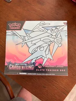 Chaos Rising Pokemon Center PC ETB Elite Trainer Box NEW - SEALED - Image 1