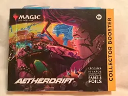 Aetherdrift Collector Booster Box Magic the Gathering TCG NIB - Image 1